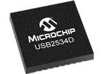 Microchip Technology USB2534D USB 2.0 高速4ポートハブコントローラ