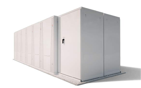 A white energy storage unit