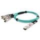 Amphenol ProLabs QSFP-4SFP-AOC3M-C