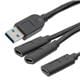 L-Com CAU3ACEXT-MF-2C-5M
