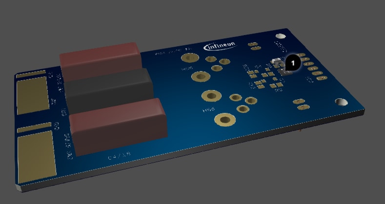 チャート - Infineon Technologies 2EDNドライバ評価キット
