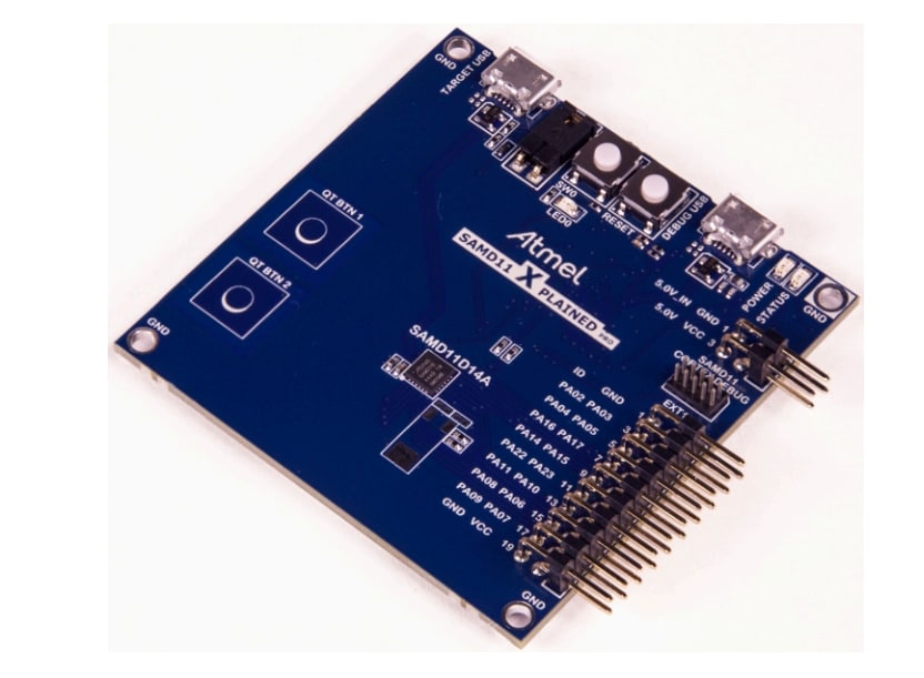 ロケーション回路 - Atmel / Microchip SAM D11 Xplained Pro評価キット