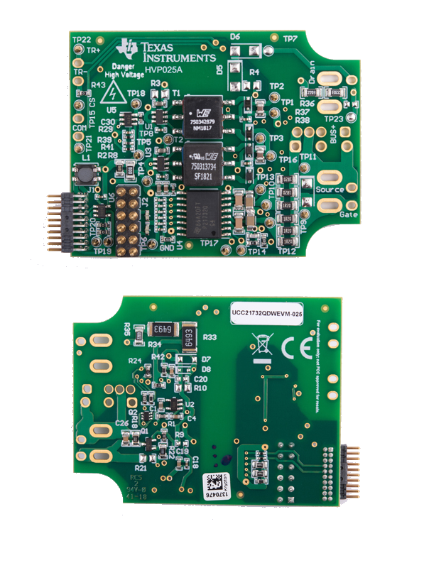 ロケーション回路 - Texas Instruments UCC21732QDWEVM-025評価モジュール