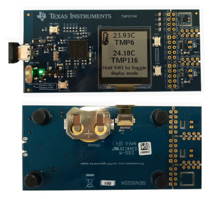 ロケーション回路 - Texas Instruments TMP6EVM評価モジュール（EVM）