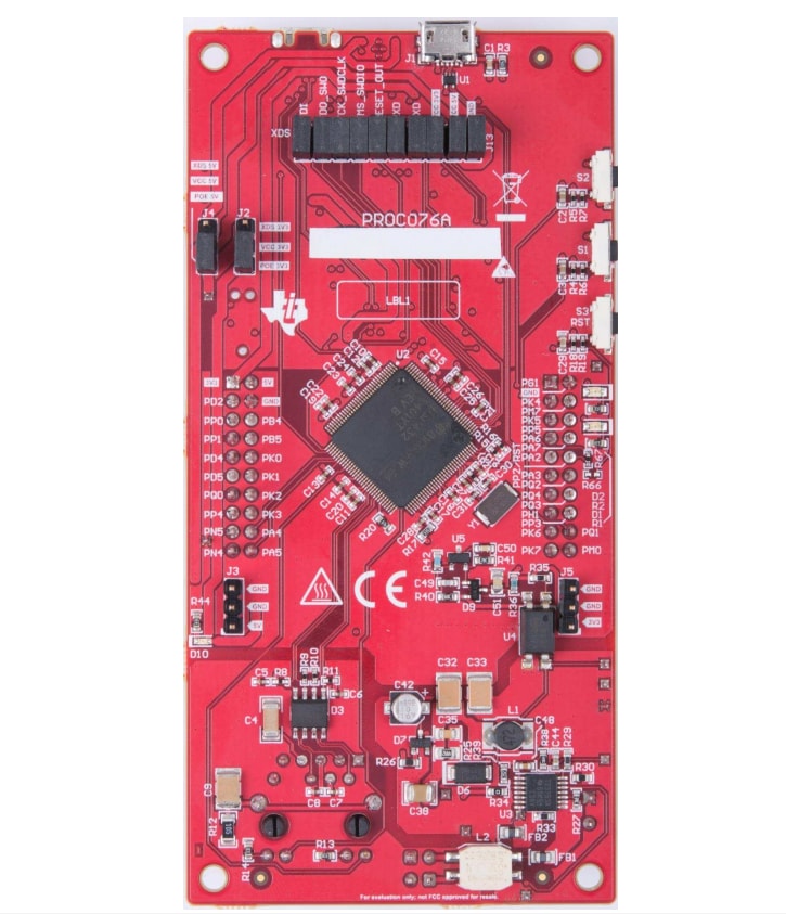 ロケーション回路 - Texas Instruments MMWAVEPOEEVM評価モジュール