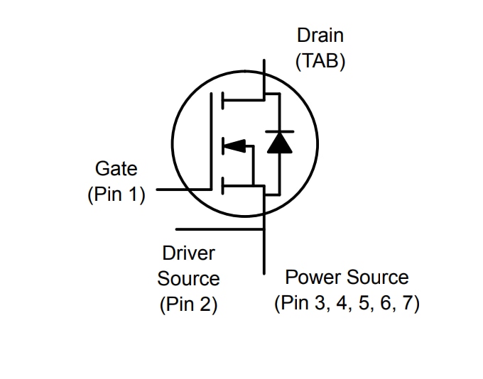 アプリケーション回路図 - onsemi NVBG020N120SC1 NチャンネルシリコンカーバイドMOSFET
