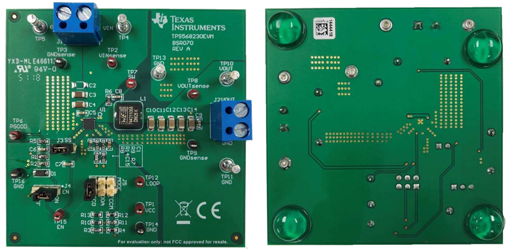 ロケーション回路 - Texas Instruments TPS568230EVM評価モジュール