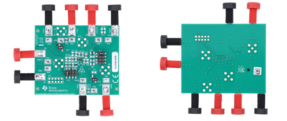 機械図面 - Texas Instruments TLV75x-EVM評価モジュール