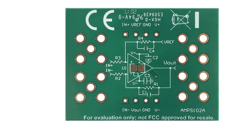 Texas Instruments TLV9051DPWEVM評価モジュール