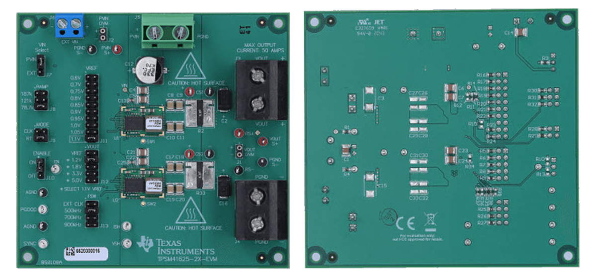 Texas Instruments TPSM41625-2X-EVM評価ボード