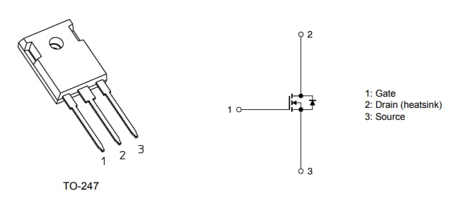 Toshiba TK110N65Z DTMOSVIパワーMOSFET