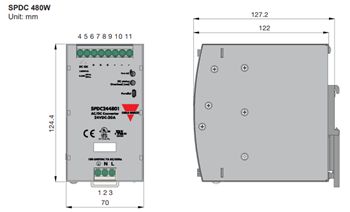 Carlo Gavazzi SPDM Economical Slimline Power Supplies