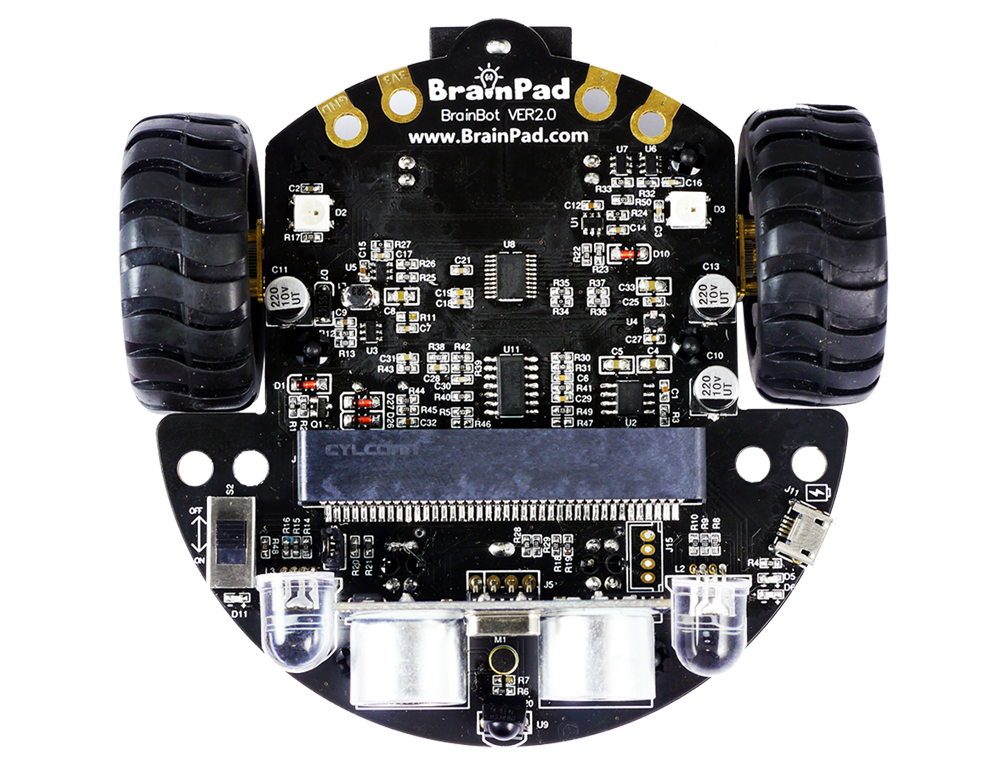 GHI Electronics BrainPad BrainBot Kit GHI Electronics BrainPad BrainBot Kit