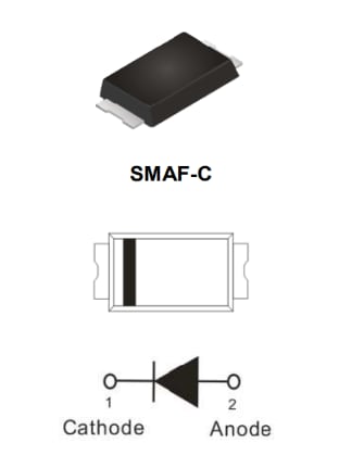 PANJIT SB52AFC to SB56AFC Schottky Barrier Rectifiers PANJIT SB52AFC to SB56AFC Schottky Barrier Rectifiers