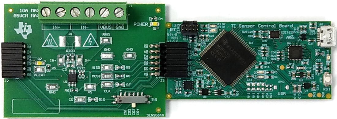 機械図面 - Texas Instruments INA2xxEVMパワーモニター評価モジュール