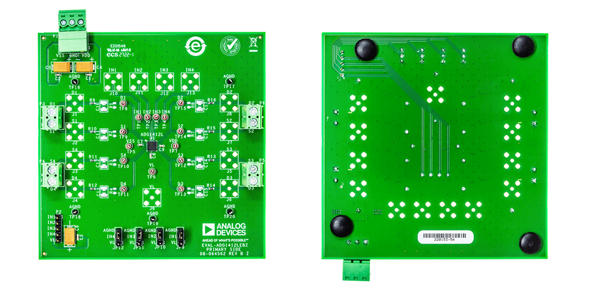 Analog Devices Inc. EVAL-ADG1412LEBZ評価ボード