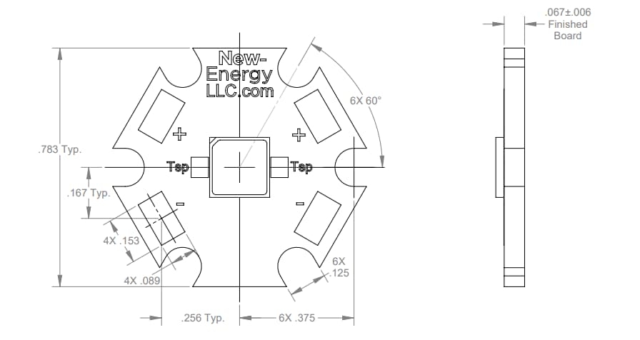 New Energy Cree JR5050 6V Starboards New Energy Cree JR5050 6V Starboards