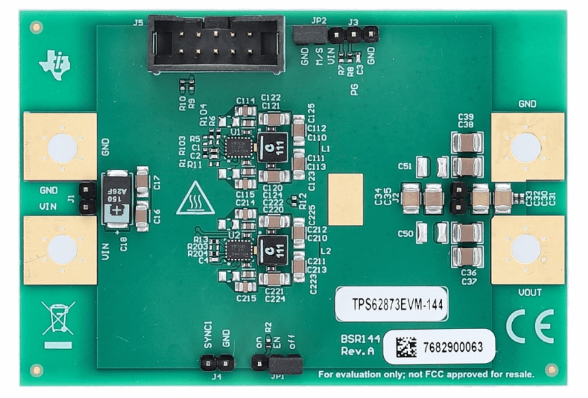 Texas Instruments TPS62873EVM-144評価モジュール