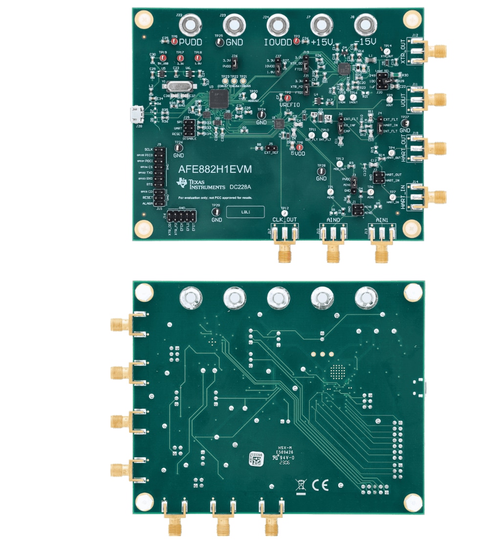 Texas Instruments AFE882H1EVM評価モジュール
