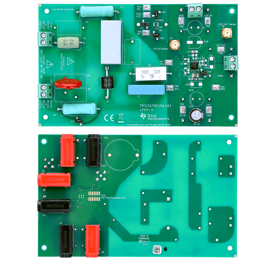 Texas Instruments TPS7A78EVM-041 評価モジュール