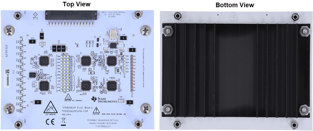 機械図面 - Texas Instruments TPS92662AEVM6-104マトリックス評価モジュール