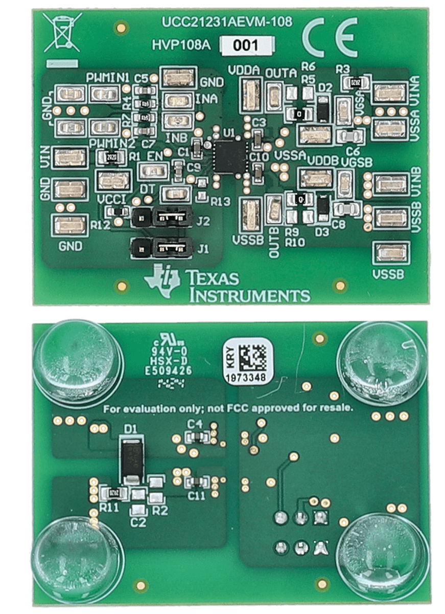 Texas Instruments UCC21231AEVM-108 評価モジュール
