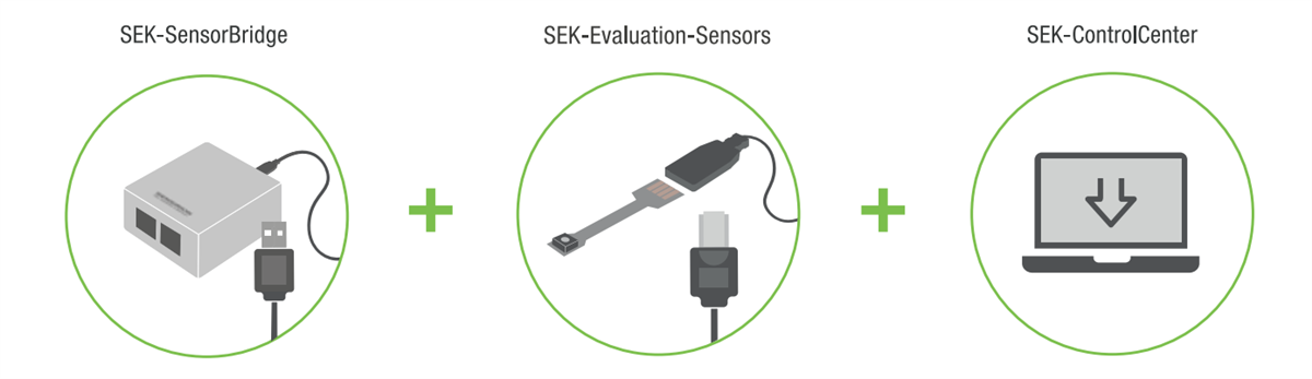 Sensirion SEK-SHTC3-Sensors アナログ湿度評価キット