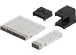 TE Connectivity QSFP 112G SMTコネクタとケージ