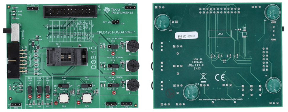 ロケーション回路 - Texas Instruments TPLD1201-DGS-EVM評価モジュール