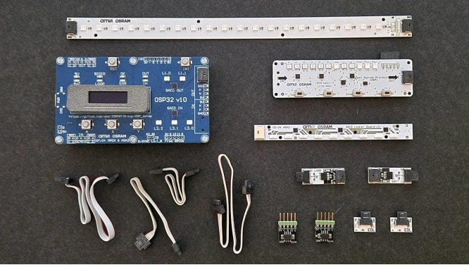 ams OSRAM AS1163_QF_EVM_KT_OSP評価キット