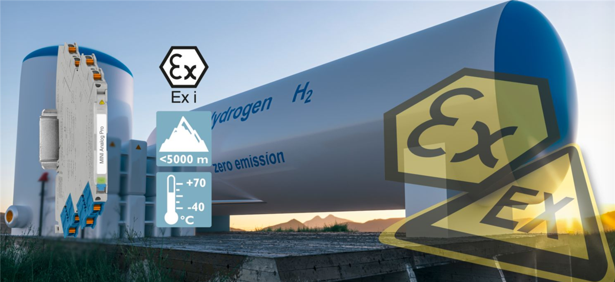 チャート - Phoenix Contact MINIアナログPro Exシグナルコンディショニング モジュール