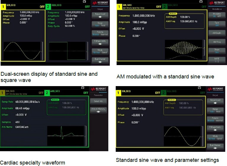 Keysight Technologies FG33531A/FG33532A Waveform & Function Generators