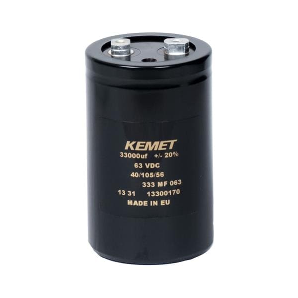 KEMET Electronics ALS40高温電解ネジ端子コンデンサ