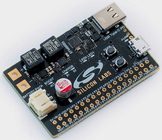 Silicon LabsSLRDK1000A USB Type-Cバッテリパックのリファレンスデザイン