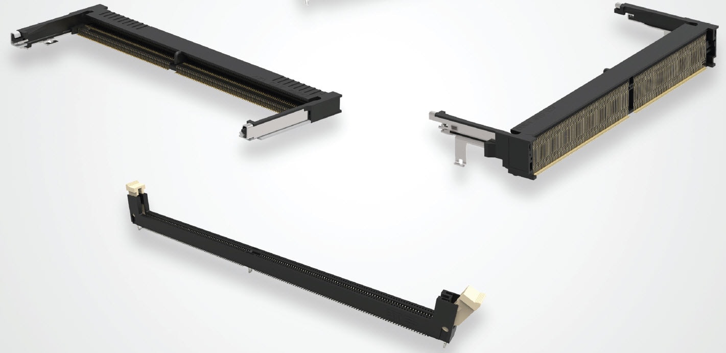 TE Connectivity / Alcoswitchのメインメモリソケットコネクタ