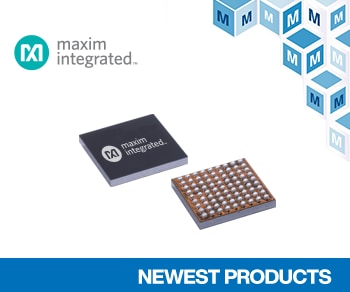 Maxim Integrated's New Neural-Network-Accelerator MAX78000 SoC Now Available at Mouser